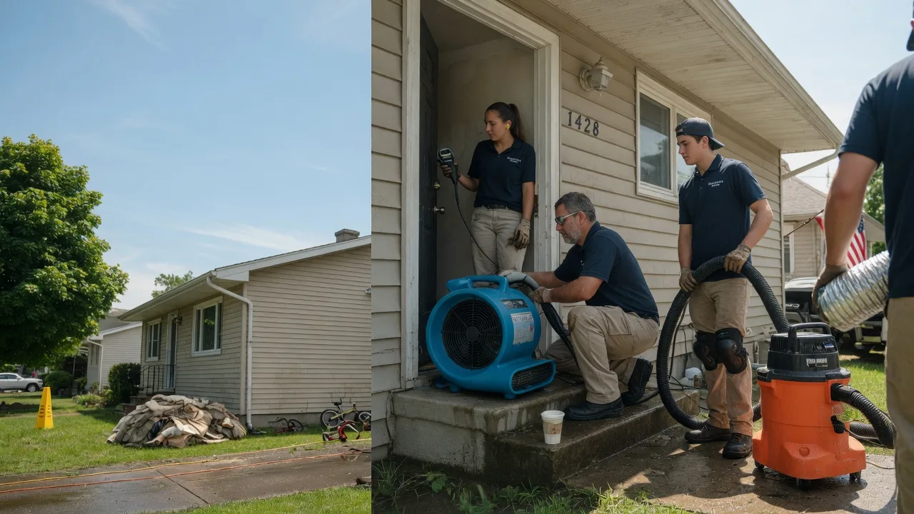 Water Damage Restoration in South Range, WI near me
